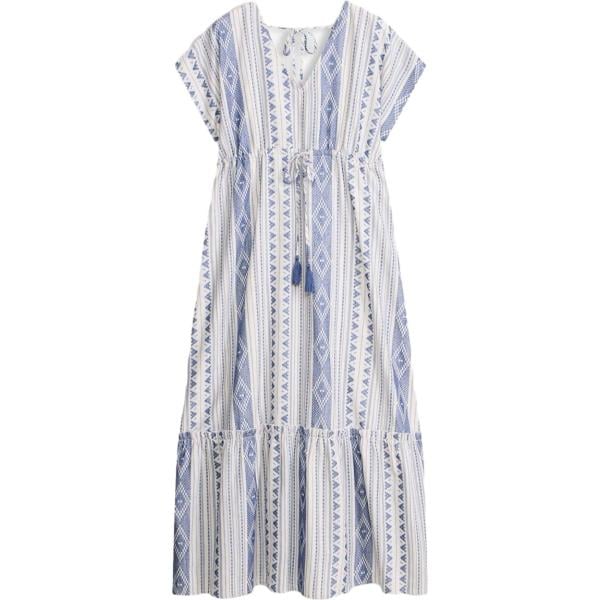 vestiti midi/longuette bonprix bianco