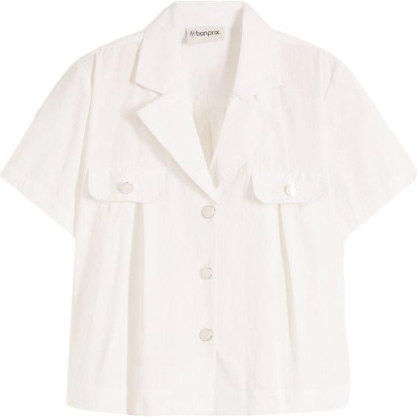 bluse bonprix bianco