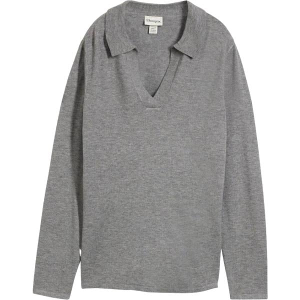 Polo da donna in grigio chiaro bonprix bonprix