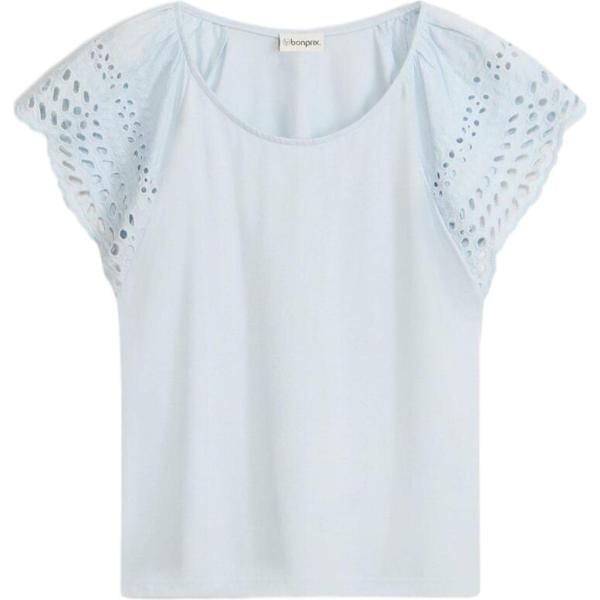 t-shirt bonprix blu