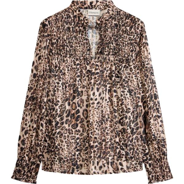 bluse bonprix marrone