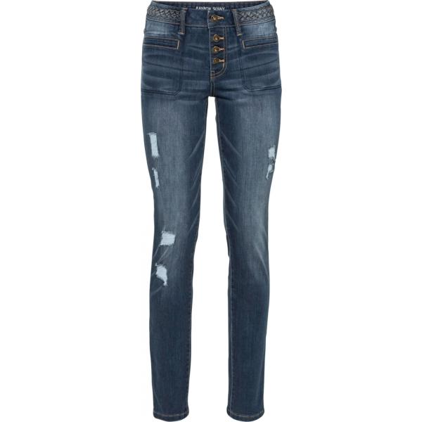 jeans skinny Rainbow nero
