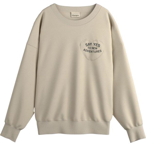 felpe bonprix marrone