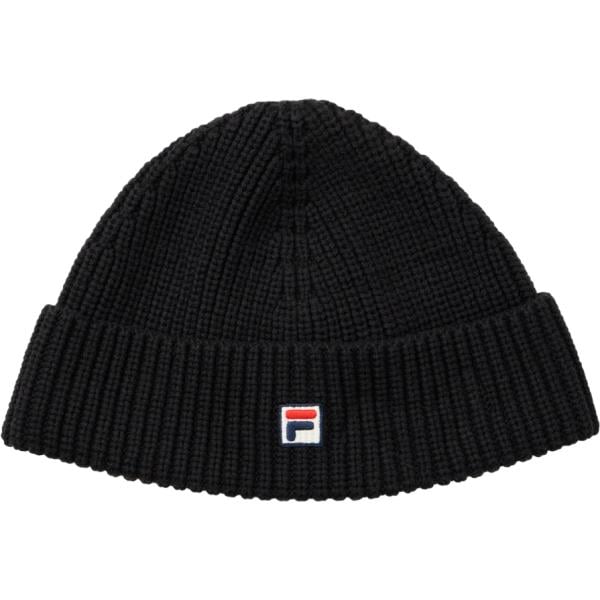 Beanie da donna in nero pece bonprix