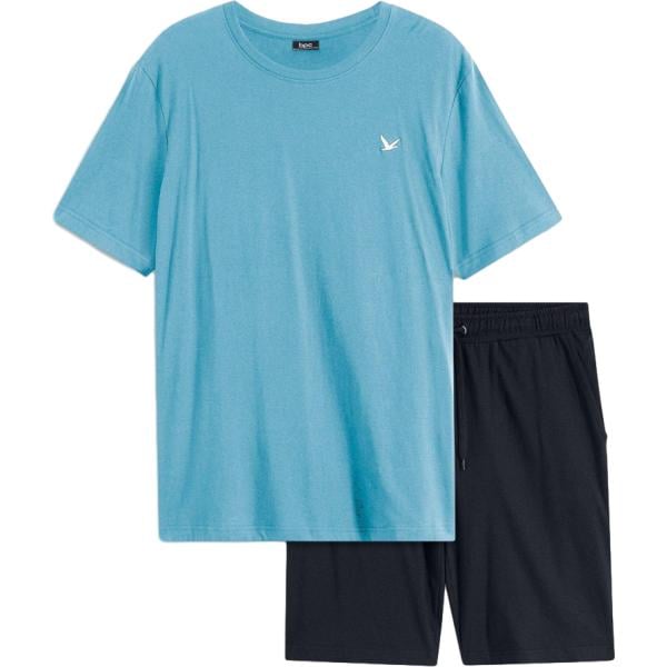 Tuta corta da donna in blu scuro corto bonprix bonprix