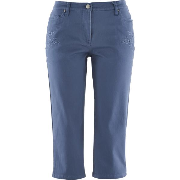 jeans slim fit bonprix blu a fiori