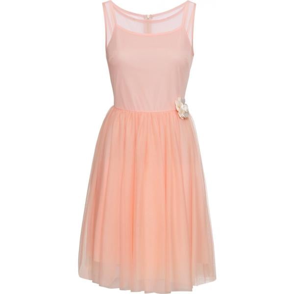 Vestito al ginocchio con pizzo Bodyflirt bianco