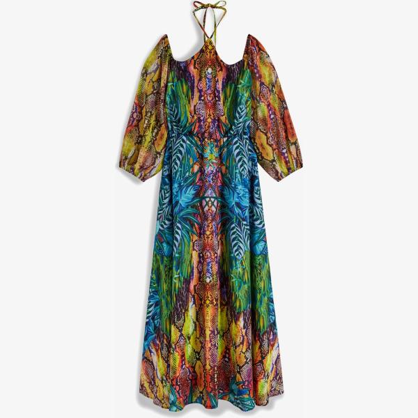 vestiti lunghi bonprix verde