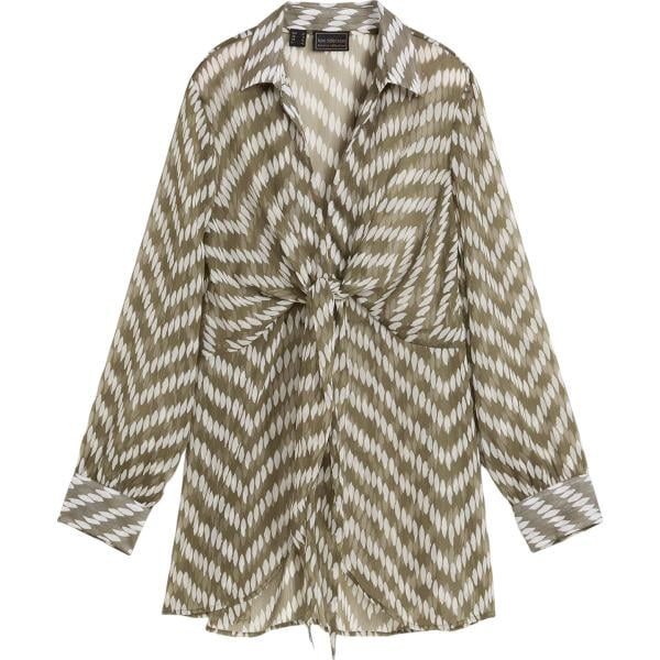 bluse bonprix marrone