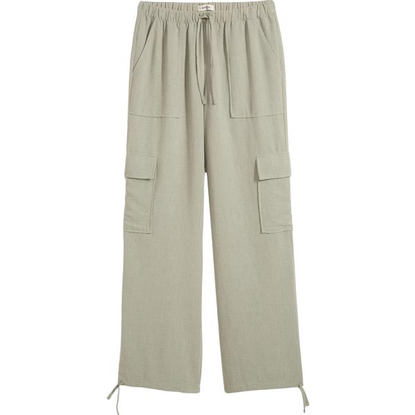pantaloni cargo bonprix marrone