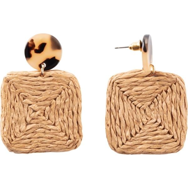 orecchini Bpc bonprix collection marrone
