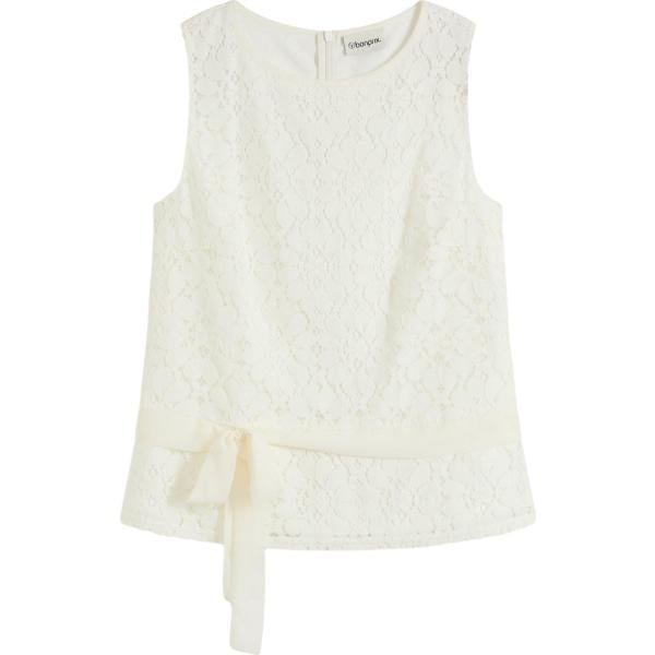 top bonprix bianco