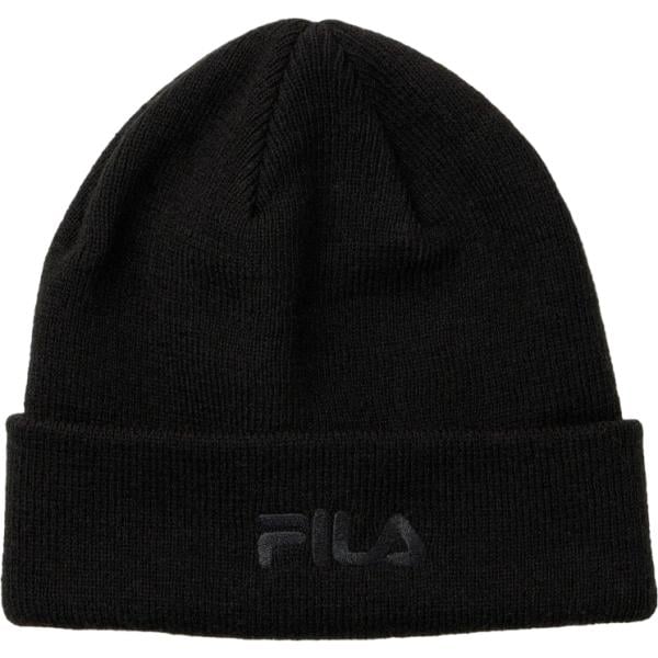 Beanie da donna in nero pece bonprix