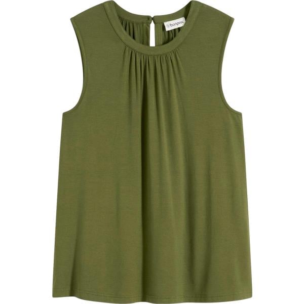 top bonprix verde