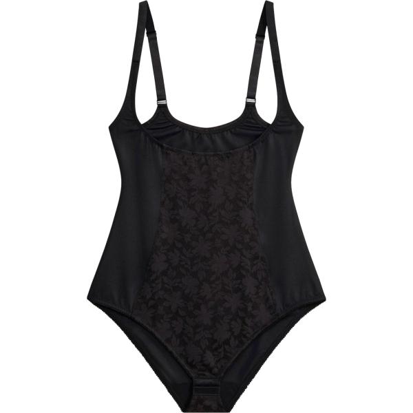 Corpo da donna in nero pece con pizzo modellante bonprix