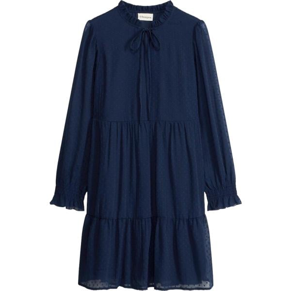 Vestito corto da donna in blu scuro corto bonprix