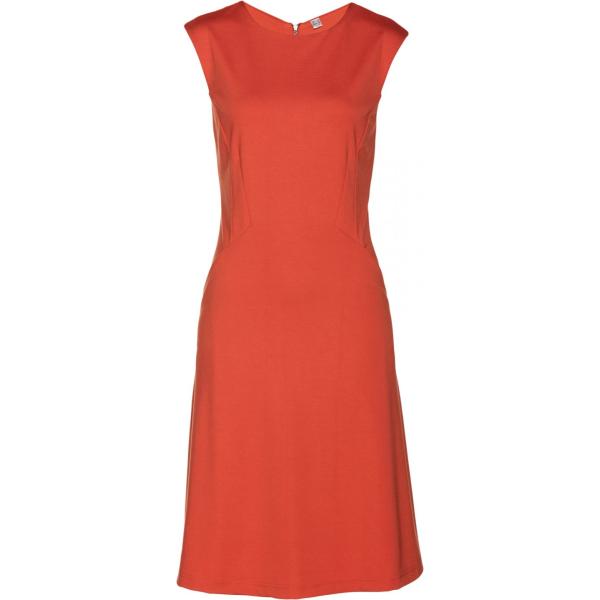 Vestito lunga con zip e tasche arancione Kappa rosso