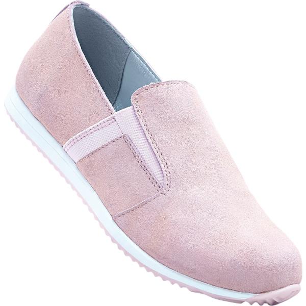 Mocassini effetto scamosciato rosa Bodyflirt verde