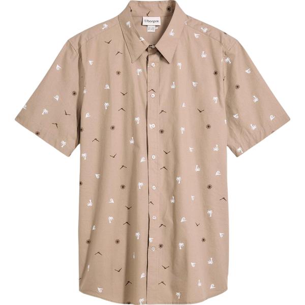 camicie a manica corta bonprix marrone