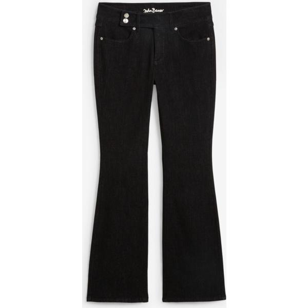 jeans bootcut bonprix nero