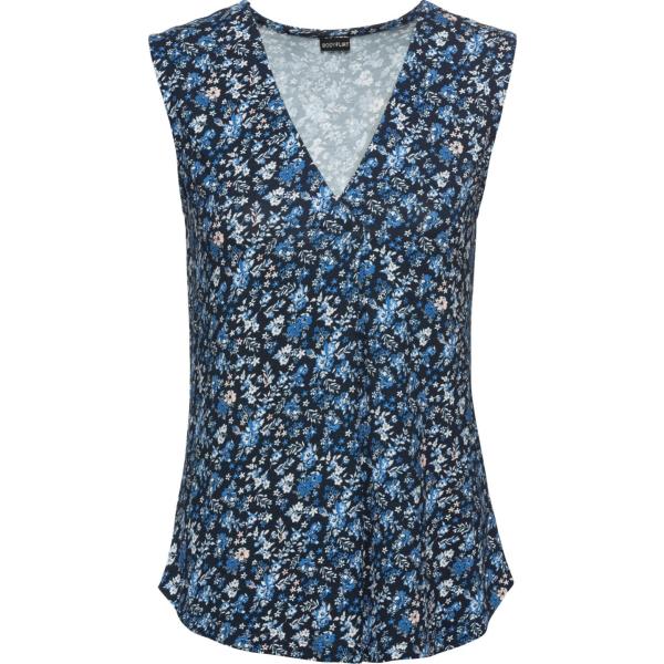 top Bodyflirt blu