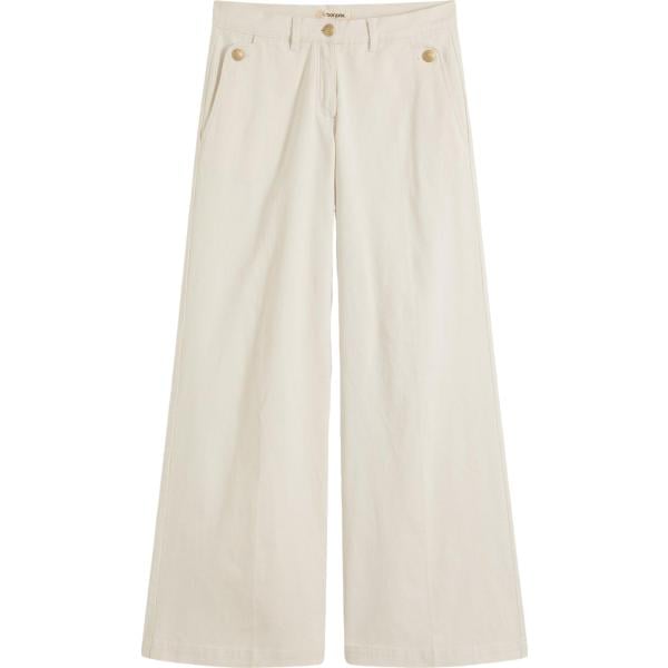 pantaloni bonprix bianco