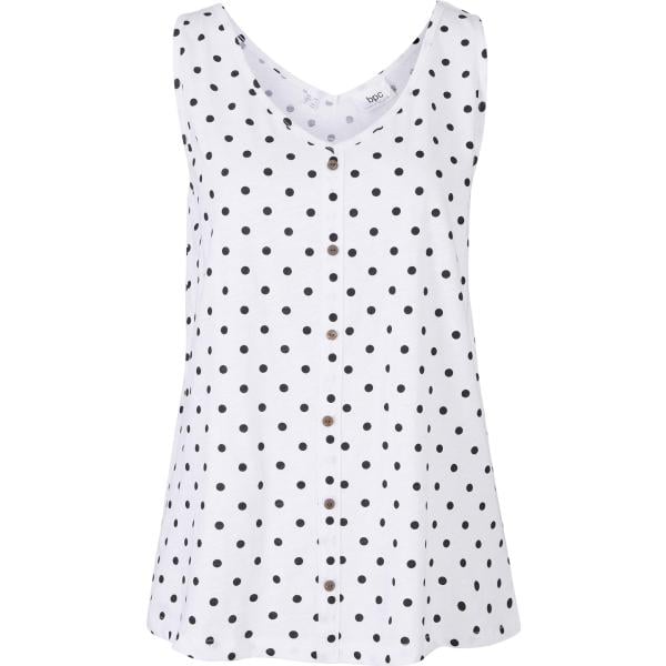 top bonprix bianco