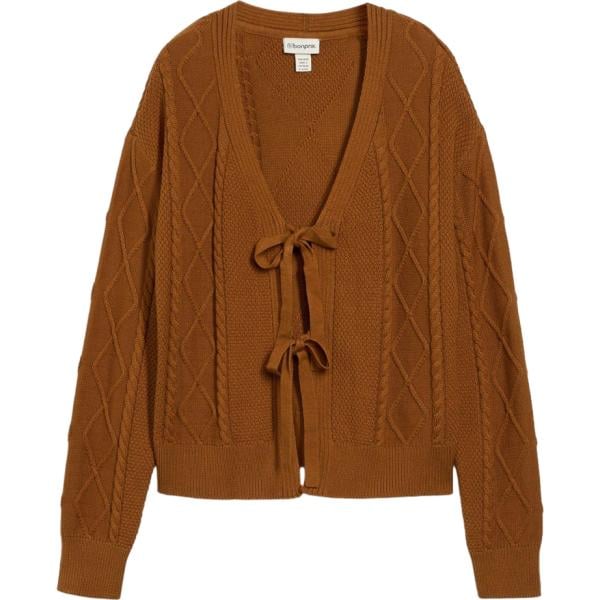 cardigans bonprix marrone