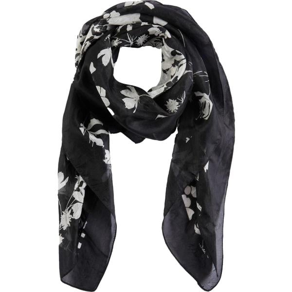 foulard bonprix nero a fiori