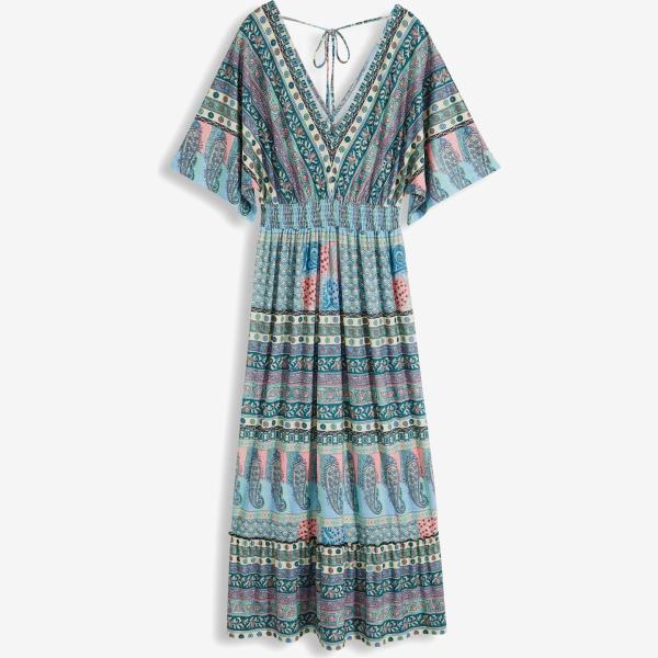 vestiti lunghi bonprix grigio