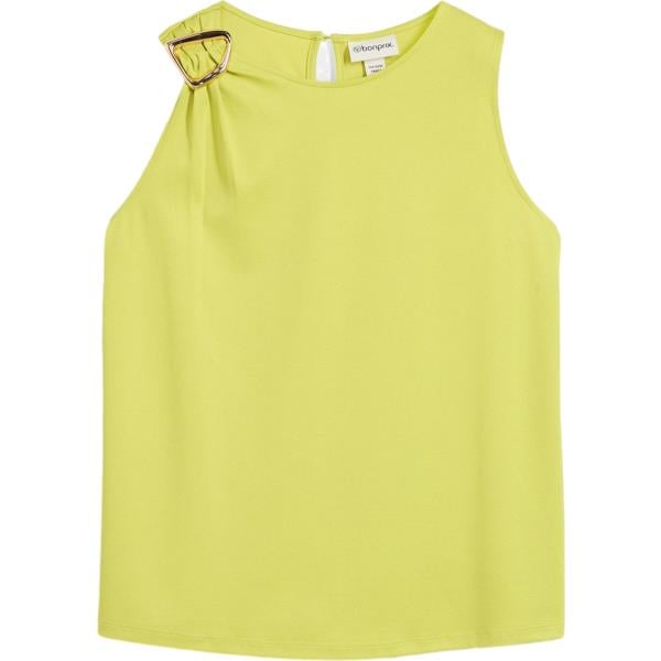 top bonprix giallo