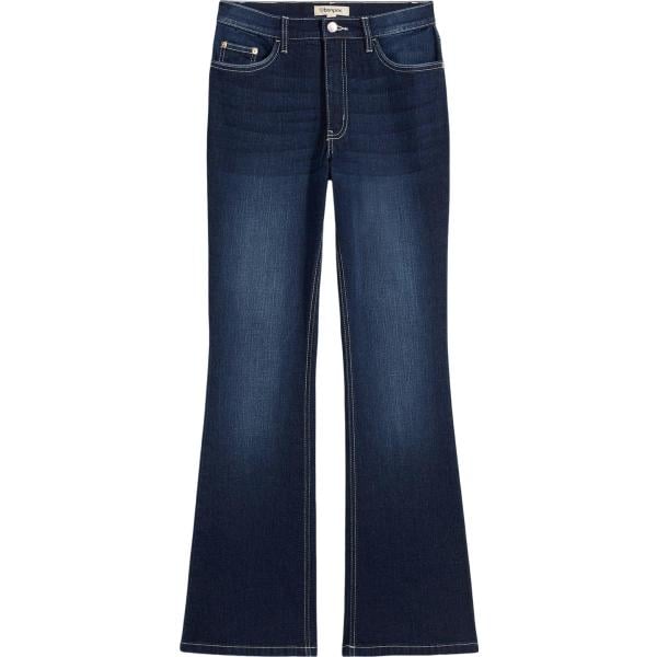jeans bootcut bonprix blu