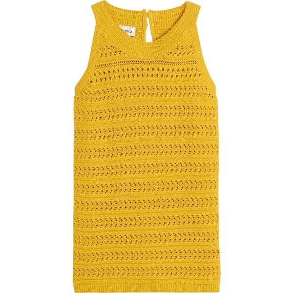 top bonprix giallo
