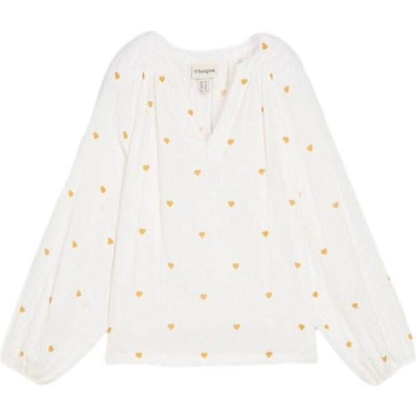 Tunica da donna in bianco neve bonprix