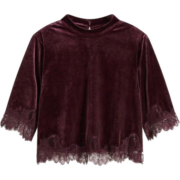 bluse bonprix marrone