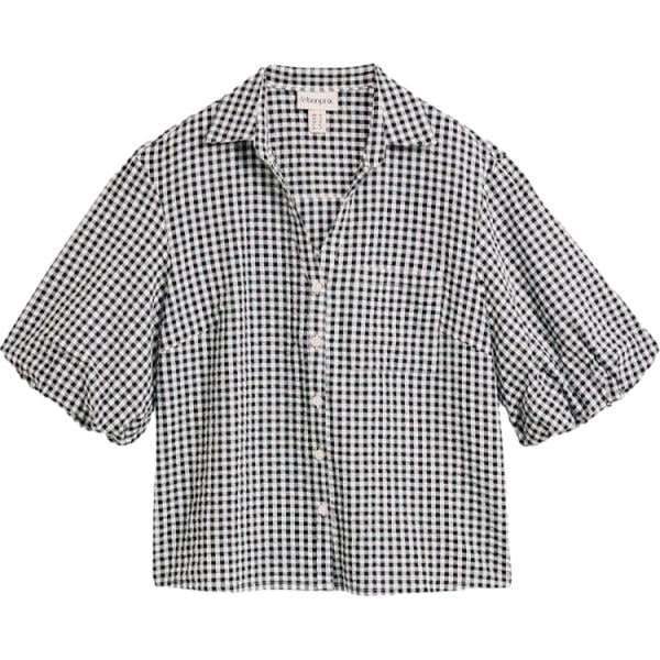 camicie a manica corta bonprix nero