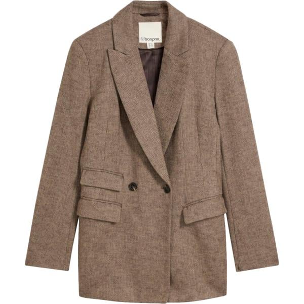 blazer bonprix marrone