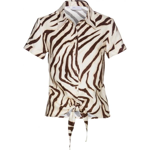camicie Bpc selection premium bianco animalier