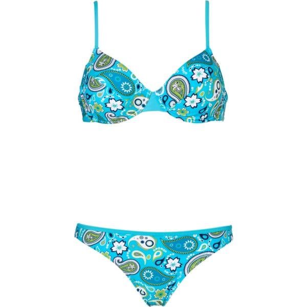bikini Bpc bonprix collection blu a fiori