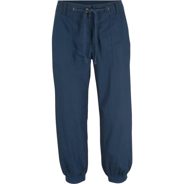 pantaloni capri bonprix blu