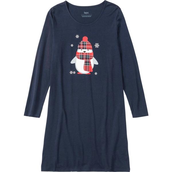 camicie da notte bonprix blu