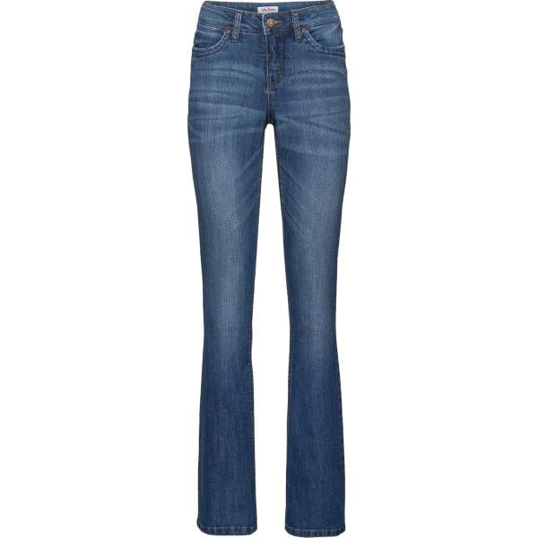 jeans bootcut bonprix blu