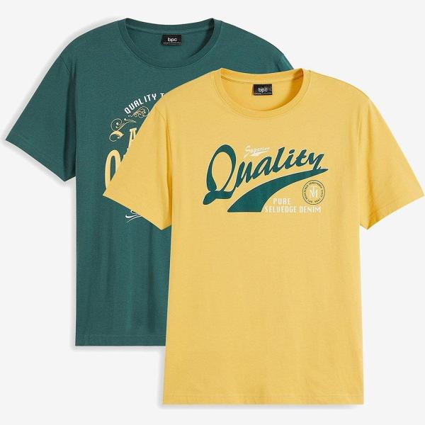 t-shirt bonprix verde