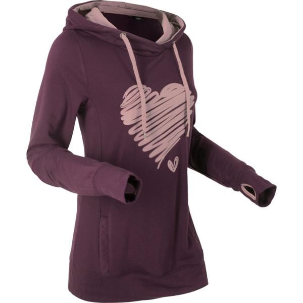felpe bonprix viola con stampe