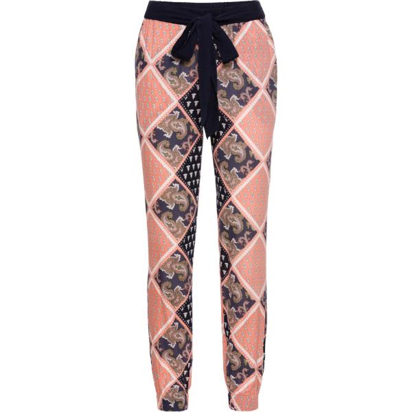 pantalone sportivo Bodyflirt blu a fiori