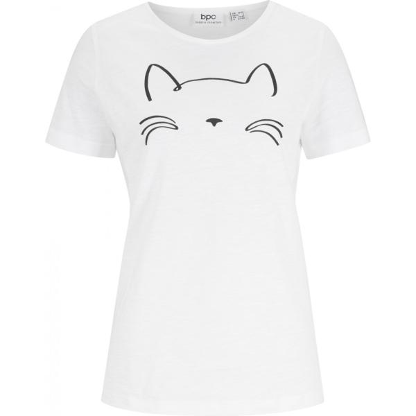 t-shirt Bpc bonprix collection bianco