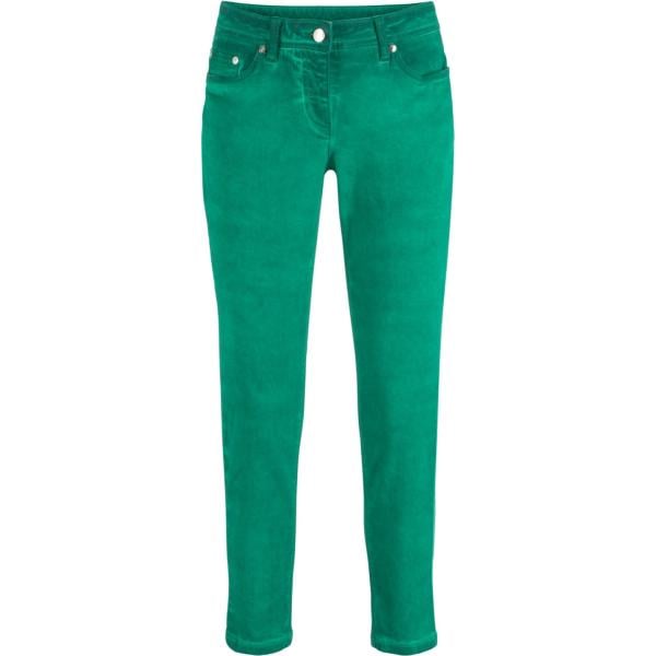 pantaloni capri bonprix verde