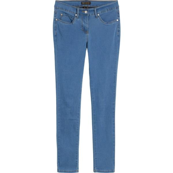jeans dritti bonprix blu