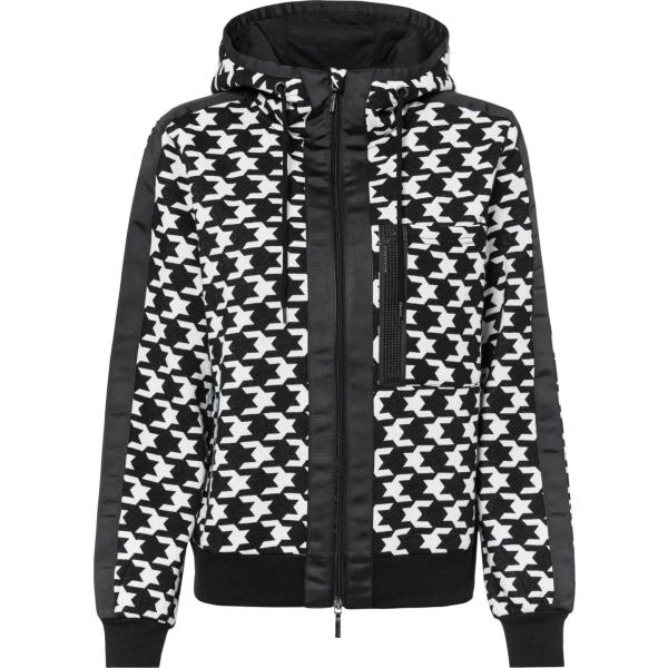 felpe bonprix nero pied de poule