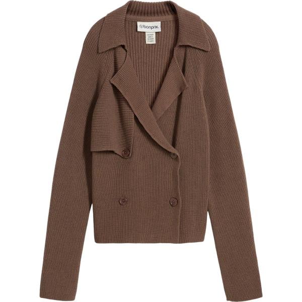 cardigans bonprix marrone